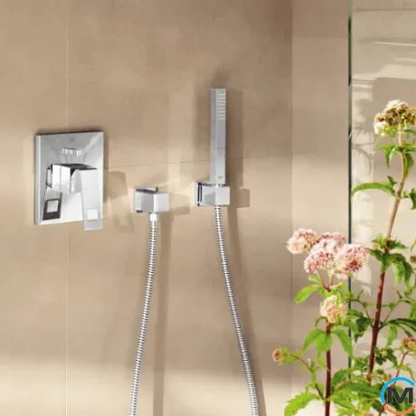 Душевой комплект Grohe Euphoria Сube Stick однорежимный хром, фото , изображение 5