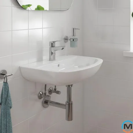 Комплект смесителей для ванной комнаты Grohe BauLoop New хром, фото , изображение 6