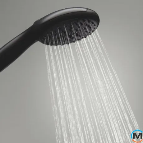 Ручной душ Grohe Tempesta 110 2 режима струи черный матовый, фото , изображение 4