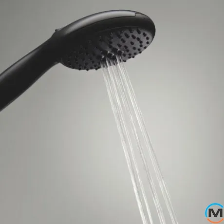 Ручной душ Grohe Tempesta 110 2 режима струи черный матовый, фото , изображение 5