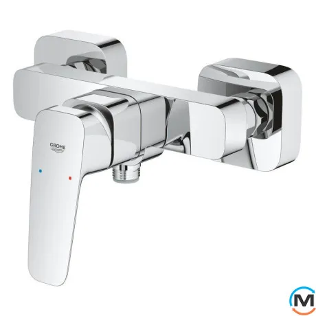 Смеситель для душа Grohe Cubeo однорычажный хром, фото , изображение 3