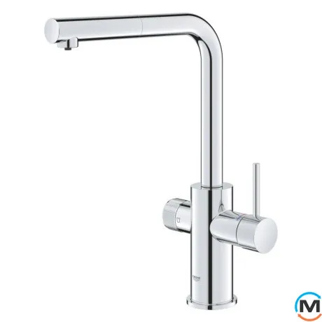 Смеситель для кухни Grohe Blue Pure Minta под обратный осмос хром, фото , изображение 2