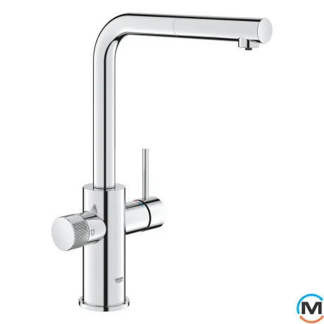 Смеситель для кухни Grohe Blue Pure Minta под обратный осмос хром, фото 