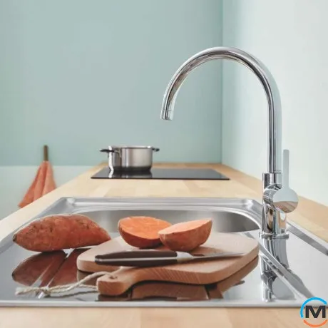 Смеситель для кухни Grohe Ozanne однорычажный хром, фото , изображение 5