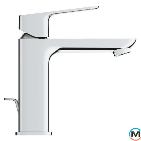 Смеситель для умывальника Grohe Cubeo однорычажный М-SiZE хром скрытый монтаж, фото , зображення 2