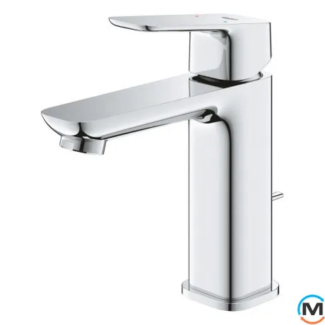 Смеситель для умывальника Grohe Cubeo однорычажный М-SiZE хром скрытый монтаж, фото , зображення 3