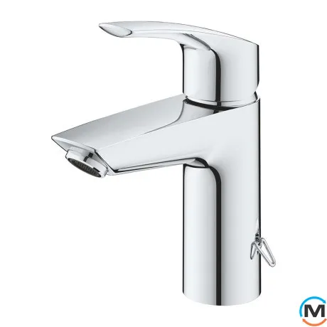 Смеситель для умывальника Grohe Eurosmart S-Size хром, фото , изображение 4
