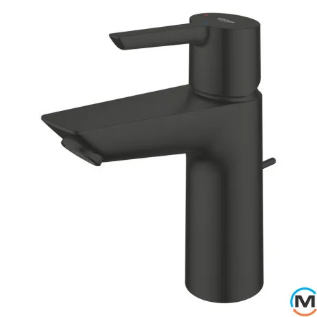 Смеситель для умывальника Grohe Ozanne однорычажный (M-SiZE) черный матовый, фото , изображение 3