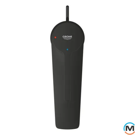 Смеситель для умывальника Grohe Ozanne однорычажный (M-SiZE) черный матовый, фото , изображение 4