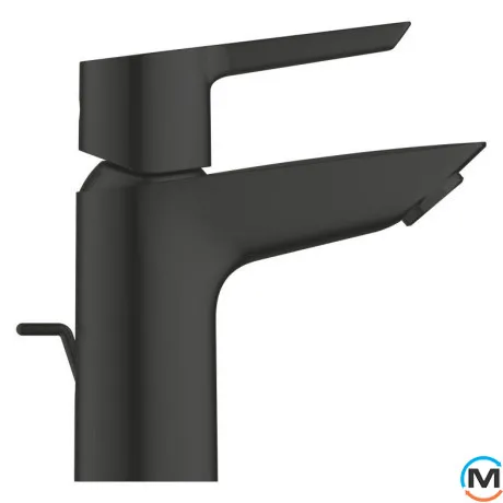 Смеситель для умывальника Grohe Ozanne однорычажный (S-SiZE) черный матовый, фото , зображення 2