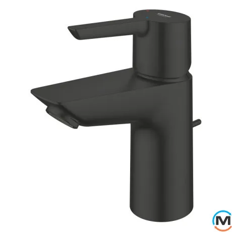 Смеситель для умывальника Grohe Ozanne однорычажный (S-SiZE) черный матовый, фото , зображення 3