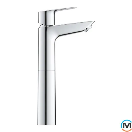 Смеситель для умывальника высокий Grohe BauLoop New XL-Size без донного клапана хром, фото , зображення 2