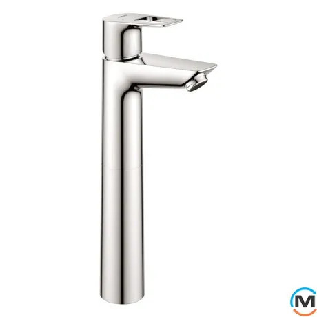 Смеситель для умывальника высокий Grohe BauLoop New XL-Size без донного клапана хром, фото 