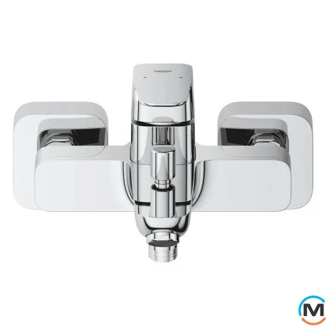 Смеситель для ванны Grohe Cubeo однорычажный хром, фото , изображение 4