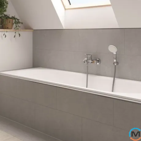 Смеситель для ванны Grohe Eurosmart New хром, фото , изображение 4