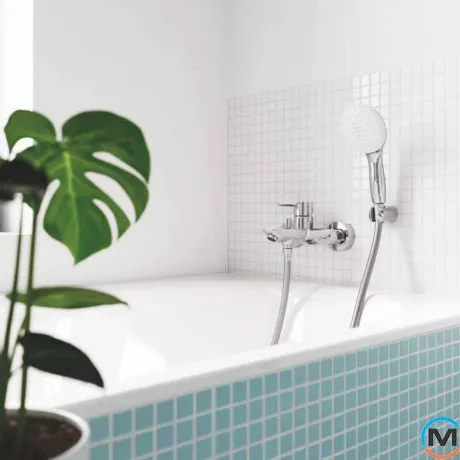 Смеситель для ванны Grohe Ozanne хром, фото , изображение 5