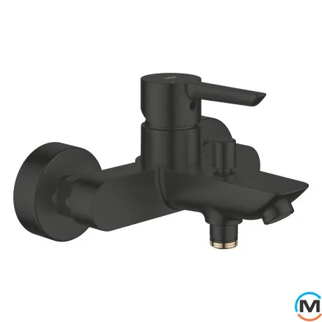 Смеситель для ванны Grohe Ozanne однорычажный черный матовый, фото 