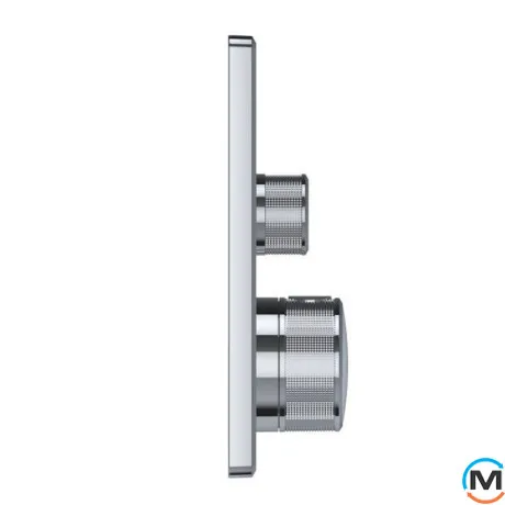 Термостат для душа скрытого монтажа Grohe Grohtherm SmartControl внешняя часть хром, фото , изображение 5