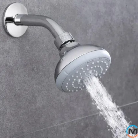 Верхний душ Grohe New Tempesta 100 с кронштейном хром, фото , изображение 3