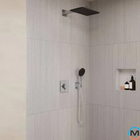 Душевой комплект Hansgrohe Raindance Alive Q 210/340 1jet 6 в1 Chrome, фото , изображение 3