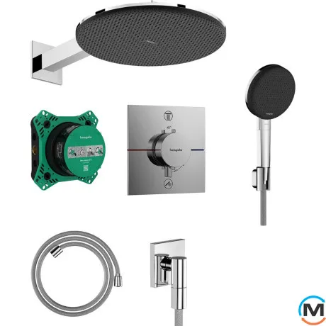 Душевой комплект Hansgrohe Raindance Alive S 300 1jet 6 в1 Chrome, фото 