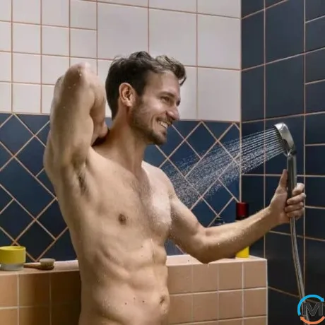 Душевой набор Hansgrohe Activera Select S 2jet EcoSmart 105 см Chrome, фото , зображення 5