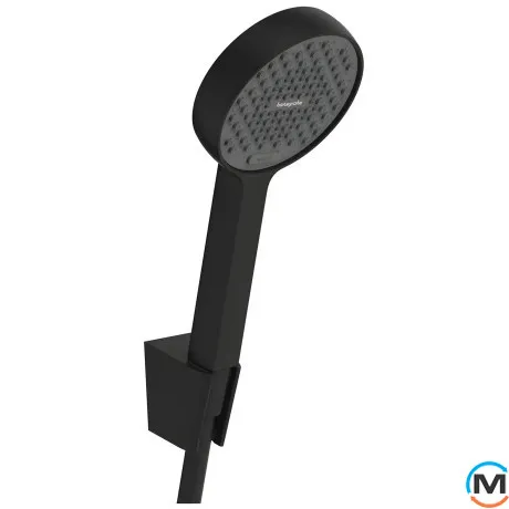 Душевой набор Hansgrohe Activera Select S 2jet EcoSmart Porter 1 25 см Matt Black, фото 