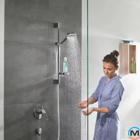 Душевой набор Hansgrohe Croma Select S Vario белый/хром, фото , изображение 2