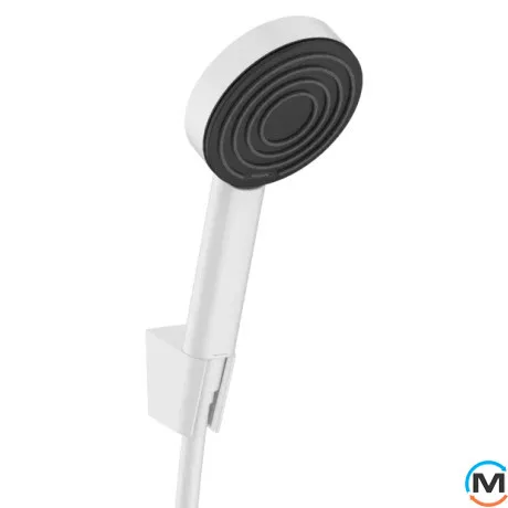 Душевой набор Hansgrohe Pulsify 105 1jet Porter 1.25 м белый матовый, фото 