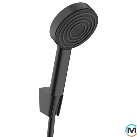 Душевой набор Hansgrohe Pulsify 105 1jet Porter 1.25 м черный матовый, фото 