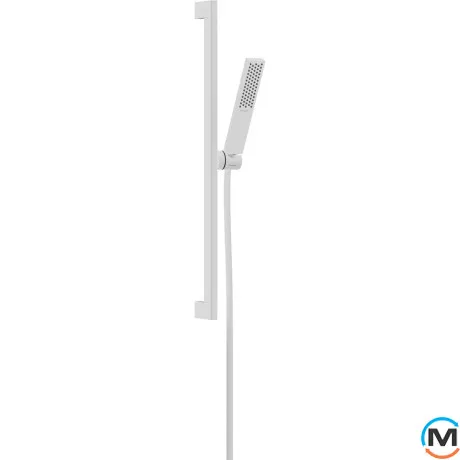 Душевой набор Hansgrohe Pulsify E 100 1jet EcoSmart 65 см Matt White, фото 