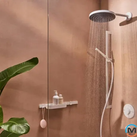 Душевой набор Hansgrohe Pulsify S 100 1jet EcoSmart 65 см Matt White, фото , изображение 6