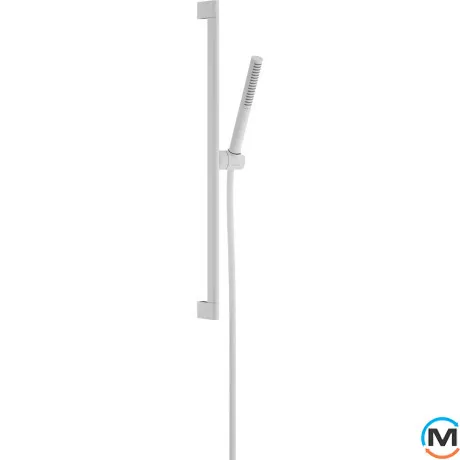Душевой набор Hansgrohe Pulsify S 100 1jet EcoSmart 65 см Matt White, фото 