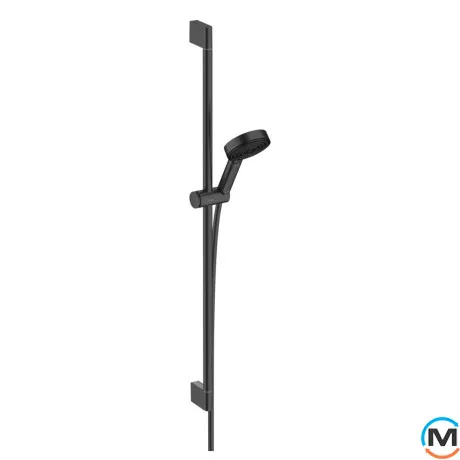 Душевой набор Hansgrohe Pulsify Select Relaxation 105 3jet 90 см EcoSmart Matt Black, фото 