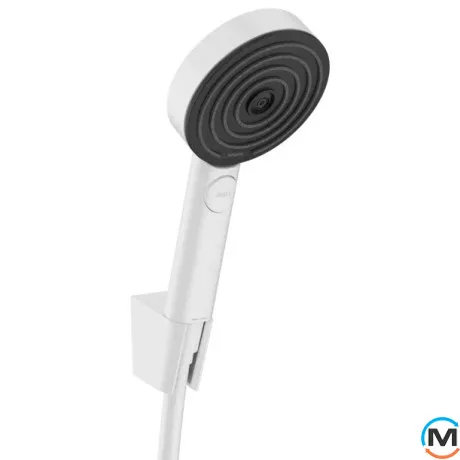 Душевой набор Hansgrohe Pulsify Select Relaxation 105 3jet Porter 1.25 м белый матовый, фото 