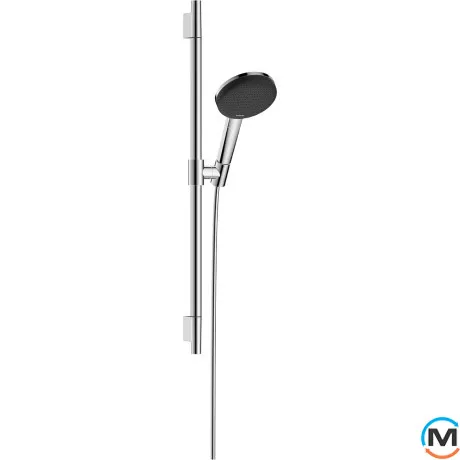 Душевой набор Hansgrohe Raindance Alive Select S 3Jet EcoSmart с стойкою Unica S Puro 65 см Chrome, фото 