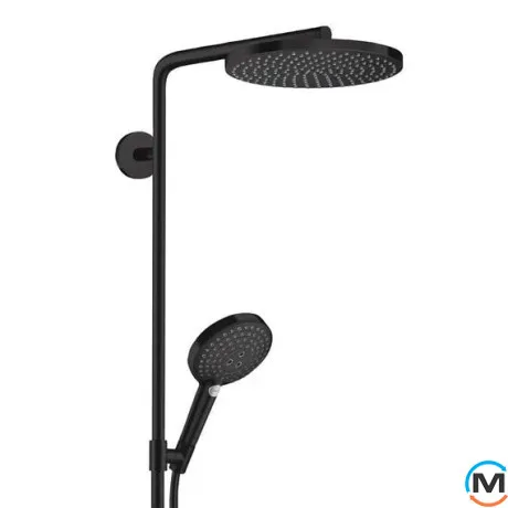 Душевой набор Hansgrohe Raindance Select S 3jet черный, фото , изображение 2
