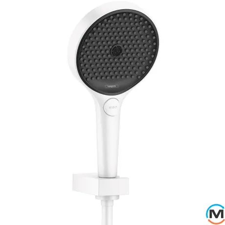 Душевой набор Hansgrohe Rainfinity 100 1jet Porter Matt White, фото 