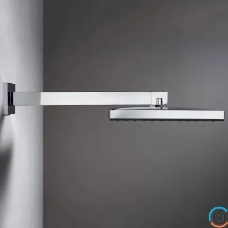 Кронштейн для верхнього душу Hansgrohe E 39 см хром, фото , зображення 2