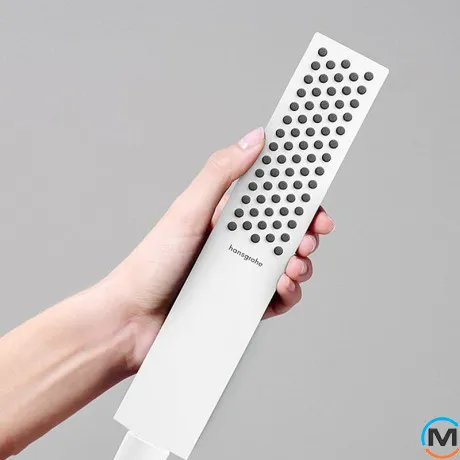 Ручной душ Hansgrohe Pulsify E 100 1jet EcoSmart+ Matt White, фото , зображення 4