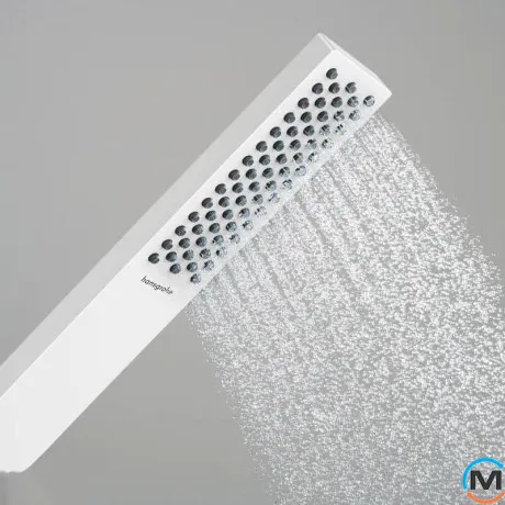 Ручной душ Hansgrohe Pulsify E 100 1jet EcoSmart+ Matt White, фото , зображення 6