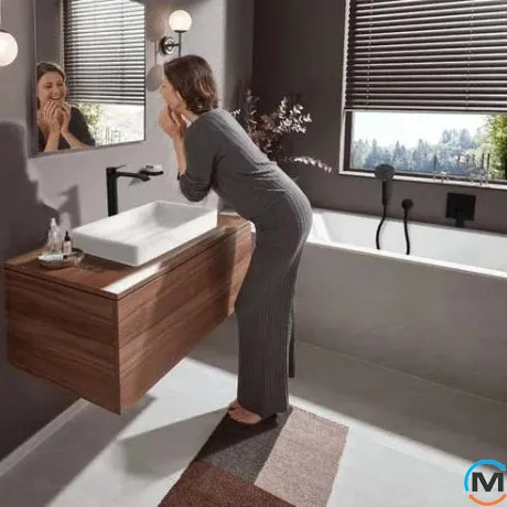 Ручной душ Hansgrohe Pulsify Select Relaxation 105 3jet черный матовый, фото , зображення 2