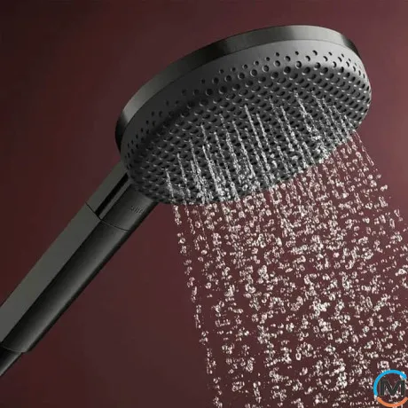 Ручной душ Hansgrohe Raindance Alive Select S 3jet EcoSmart Brushed Black Chrome, фото , зображення 3
