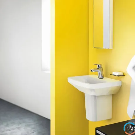 Смеситель для умывальника Hansgrohe Logis 70 LowFlow с донным клапаном хром, фото , изображение 2