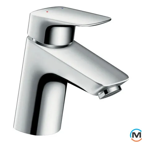 Смеситель для умывальника Hansgrohe Logis 70 с донным клапаном хром, фото 
