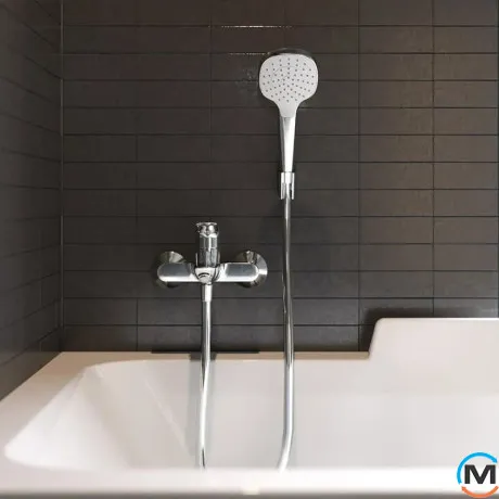 Змішувач для ванни Hansgrohe Logis хром, фото , зображення 2