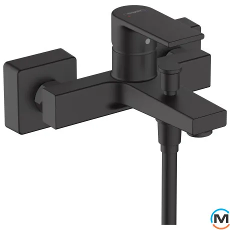 Смеситель для ванны Hansgrohe Vernis Shape Matt Black, фото 