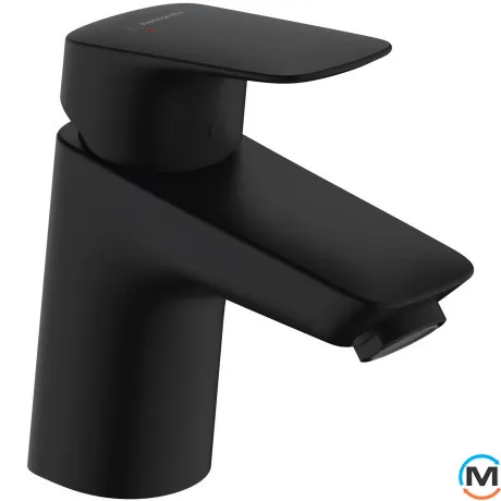 Смеситель Hansgrohe Logis 70 для умывальника Matt Black, фото 