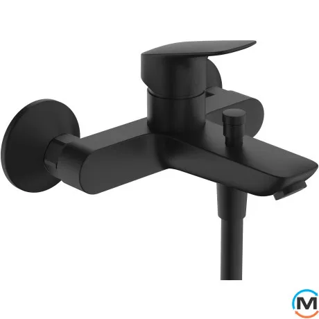 Смеситель Hansgrohe Logis для ванны Matt Black, фото 