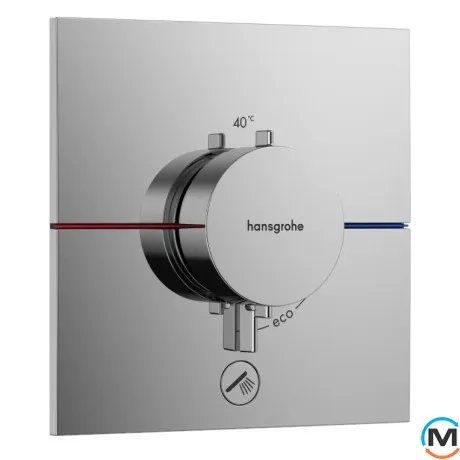 Термостат скрытого монтажа Hansgrohe ShowerSelect Comfort E HighFlow на 1 функцию Chrome, фото 